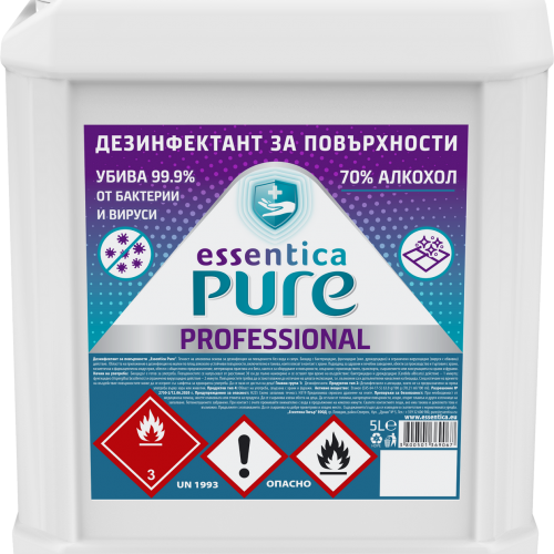 Алкохолен Дезинфектант - Без изплакване - 5л туба
